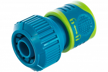 Соединитель двухкомпонентный для шланга 3/4" PALISAD Luxe 66241