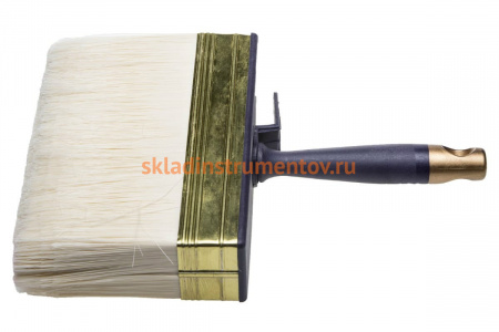 Макловица, искусственная щетина, пластмассовый корпус, 40x140мм Зубр "АКВА-ЭКСПЕРТ" 01817-14