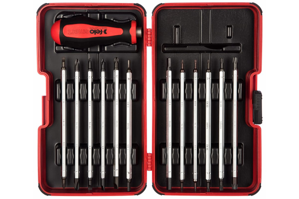 Отвертка торцевая Smart с набором насадок 12 шт в кейсе Felo 06081306