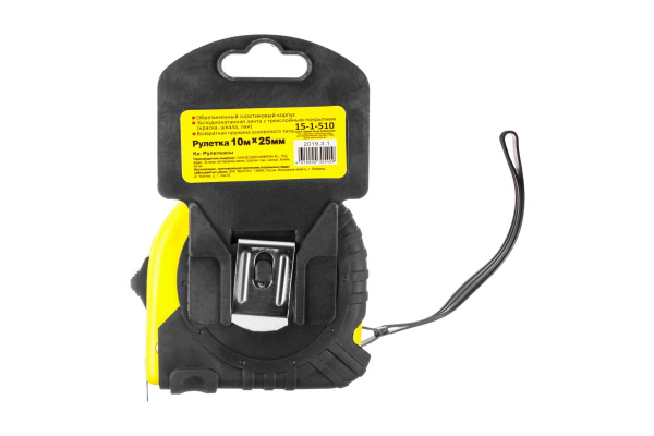 Рулетка T2 10 м, 25 мм РемоКолор 15-1-510