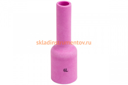 Сопло удлиненное газовая линза №6 (9.5 мм) для горелок Sintig 17–18–26 КЕДР 7200014