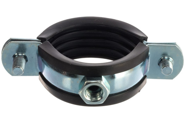 Трубный хомут с гайкой ЗУБР 1 1/4", 8 штук, оцинкованный 37850-40-45