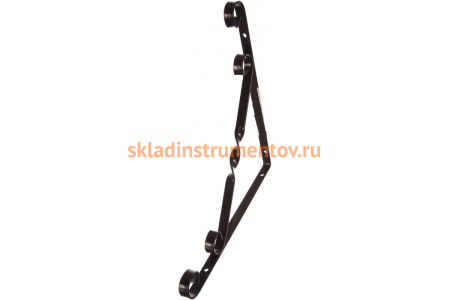 Декоративный кронштейн СИБРТЕХ 250х250 мм коричневый 94056