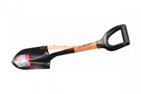 Автомобильная лопата с деревянным черенком ЗУБР МАСТЕР ЗАВИДОВО 39354