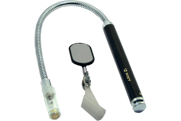 Рукоятка с гибким стержнем с зеркалом и магнитом 3 в 1 AIST 19913803 00-00004156