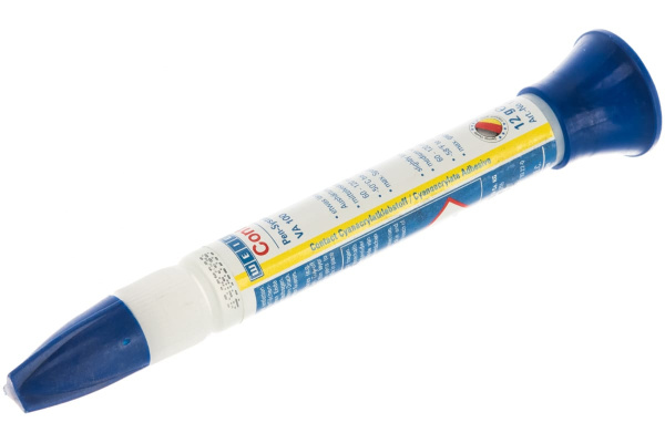 Цианоакрилатный клей WEICON Contact VA 100 12 г (основа - этилат) wcn12050012