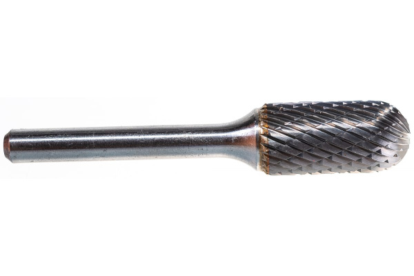 Бор-фреза форма С цилиндр со сферическим концом (12.7x25 мм; хвостовик 6 мм) D.BOR 9F-12127K02D