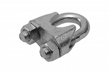 Зажим троса DIN 741 оцинкованный 10 шт. (16 мм; ТФ5) Зубр 4-304415-16