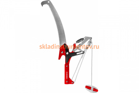 Штанговый сучкорез GRINDA HX-350 с храповым механизмом и пилой с режущим крюком 8-424431_z02