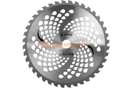 Нож (230х1.3х25.4 мм; 40Т) для триммера ДИОЛД 90111020