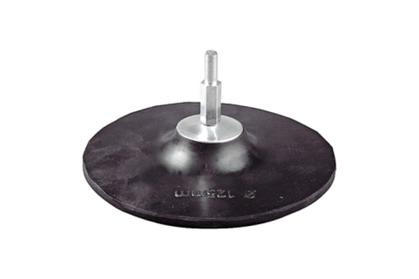 Насадка резиновая с прижимной шайбой под шлифовальные круги (125 мм; 8 мм) для дрелей Тевтон 3579-125