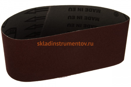 Шлиф-лента универсальная для шлифмашин (75х457 мм; Р100) KLINGSPOR 41560