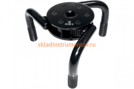 Съемник (ключ) масляных фильтров "краб" с тремя захватами 1/2", 75-135мм AIST 00-00005926