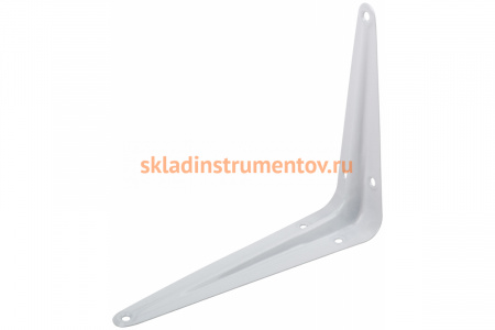 Кронштейн MFK-TORG модель1 Л 100х125 0.7мм белый К-108 Л