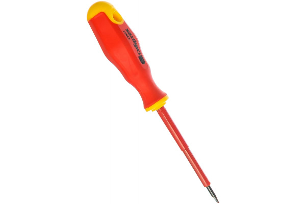 Диэлектрическая отвертка СИБРТЕХ SL3*75mm 12931