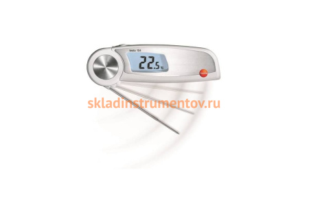 Термометр с убирающимся зондом Testo 104 с поверкой 0563 0104П1