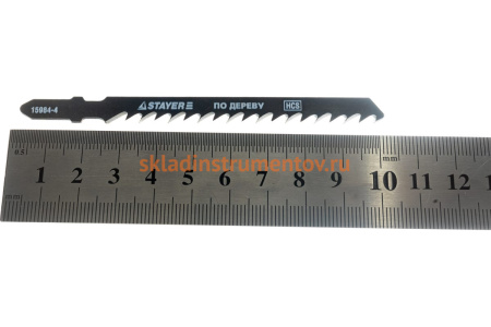 Набор полотен STAYER Универсал №2 по дереву и металлу для электролобзика EU T144D T101B T101BR T101AO T118A 5 шт. 15980-H5-2