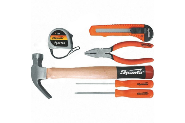 Бытовой набор инструмента 6 шт MATRIX SPARTA 13540