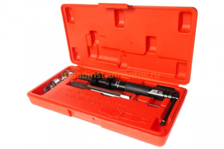 Набор инструментов для восстановления резьбы свечей зажигания (пружинная вставка М18х1.5, 5 штук) JTC 4313