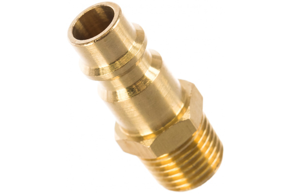Штуцер наружная резьба 1/4 для быстроразъема ROCKFORCE RF-SE2-2PM