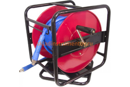 Шланг воздушный на катушке с резьбовым соединением 1/4" (30 м; 6.5х10 мм) AIST 90982230 00-00009057