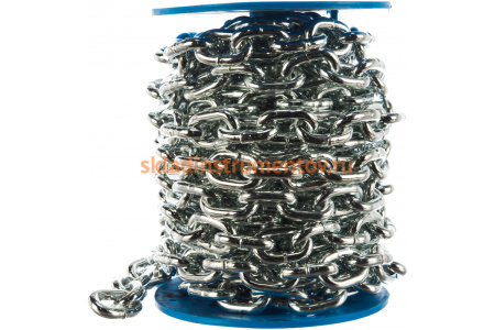 Цепь короткозвенная DIN 766 Зубр 4-304050-10 Цепь короткозвенная DIN 766 Зубр 4-304050-10