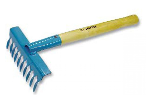 Витые грабли MATRIX СИБРТЕХ 61762, с рукояткой, 10 зубьев, 300 мм
