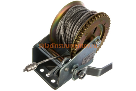 Барабанная лебедка 700 кг 20 м EURO-LIFT WH16-20А 00015592