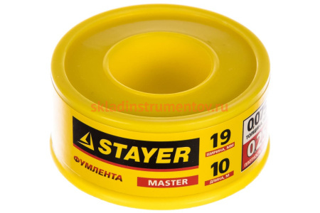 Фумлента "MASTER" (0.075 ммх19 ммх10 м) Stayer 12360-19-025