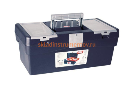 Ящик для инструментов с лотком 40х21.7х16.6см №12 Tayg TAY-112003