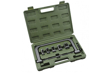 Струбцинный рассухариватель Дело Техники с насадками, в кейсе, 16, 19, 23, 25, 30 мм 10/ 801150