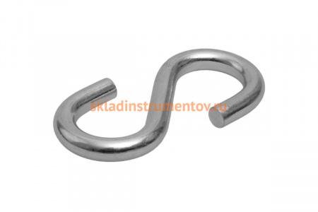 Крюк S-образный оцинкованный 100 шт. (5 мм; ТФ5) Зубр 4-304565-05