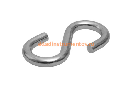 Крюк S-образный оцинкованный 100 шт. (5 мм; ТФ5) Зубр 4-304565-05