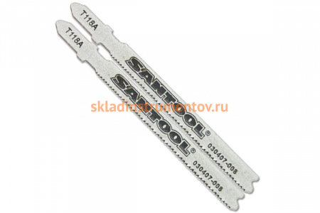 Полотна по металлу 66x1,1-1,5 мм, тип T118A, 2 шт. SANTOOL 030407-008