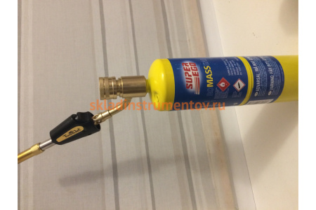 Газовый баллончик MAPP, 1 л, резьба US 1" SUPER-EGO SEH024600 Газовый баллончик MAPP, 1 л, резьба US 1" SUPER-EGO SEH024600