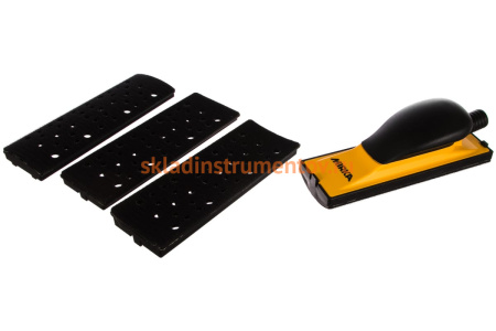 Комплект ручного шлифовального блока (198х70 мм; 40 отв.) MIRKA 8391520111