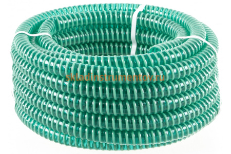 Шланг напорно-всасывающий со спиралью ПВХ (15 м; 25 мм; 3 атм) ЗУБР 40325-25-15