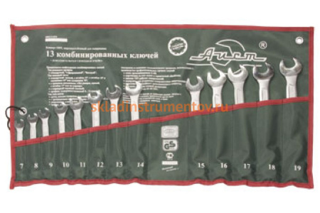 Набор ключей комбинированных 13 предметов AIST 0011213AX-M 00-00009300