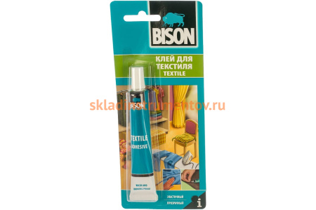 Клей BISON TEXTILE ADHESIVE CRD 25ML 6307216