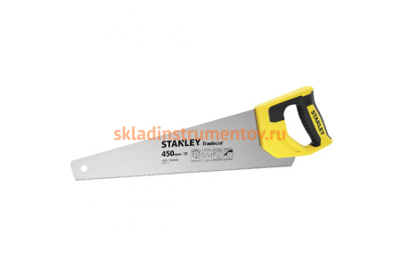 Ножовка Stanley TRADECUT 18in/450mm, 11 TPI STHT20355-1