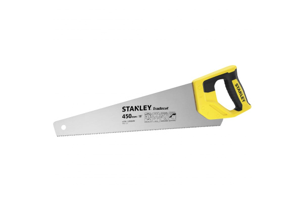 Ножовка Stanley TRADECUT 18in/450mm, 11 TPI STHT20355-1