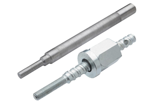 Комплект анкерного крепления, пробойник, шпилька для анкера М12 с шарнирной гайкой REKON 014004