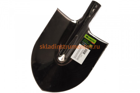 Штыковая лопата из нержавеющей стали без черенка 280х210мм СИБРТЕХ 61437