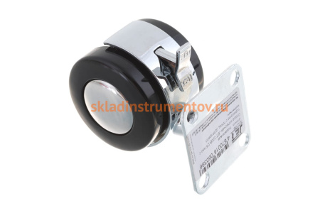 Колесная опора с тормозом, с площадкой для крепления JET 320B D51мм FU320B.051BL99