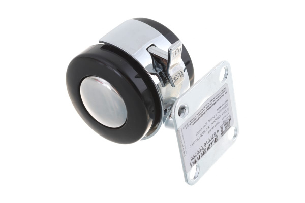 Колесная опора с тормозом, с площадкой для крепления JET 320B D51мм FU320B.051BL99