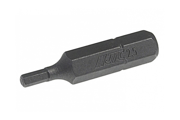 Вставка 6-гранная (H2.5x30 мм; 1/4") JTC 11530025