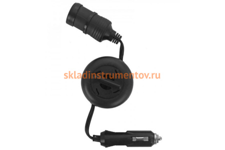 Прикуриватель-удлинитель на катушке 3м, 5А Airline ASP-3L-13