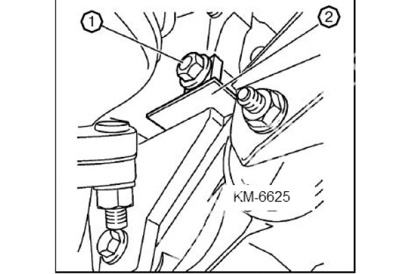 Фиксатор маховика AIST Opel KM-6625 672305011 00-00020643
