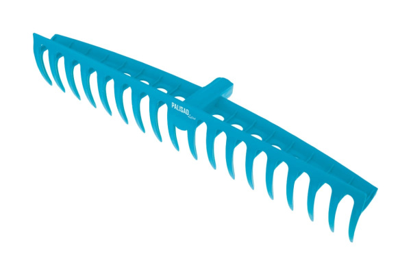 Полипропиленовые грабли 18-зубые с ребрами жесткости без черенка PALISAD LUXE усиленные 61733