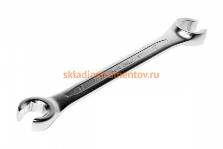 Накидной ключ с прорезью 17х19мм JTC-5111